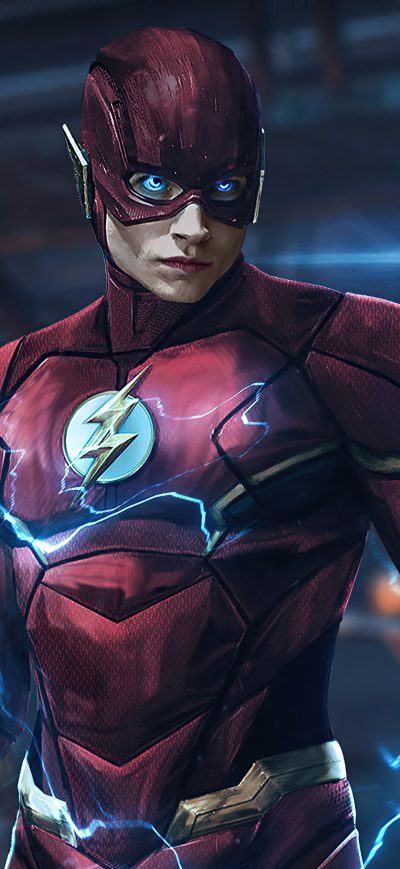 Fond d'écran iPhone The Flash Erza Miller 4k