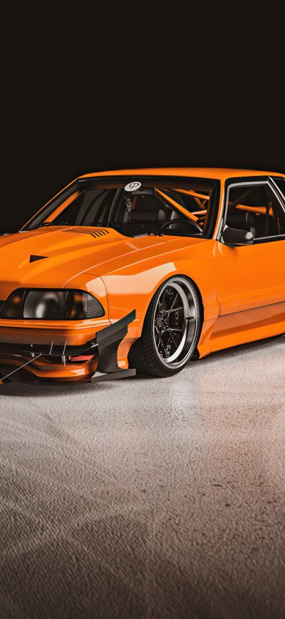 Fond d'écran iPhone Ford Mustang Foxbody