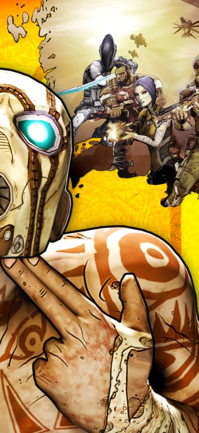 Fond d'écran Borderlands 2 4k sur iPhone
