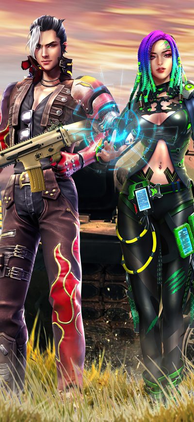 Fond d'écran iPhone 2020 Garena Free Fire Game 4k Art