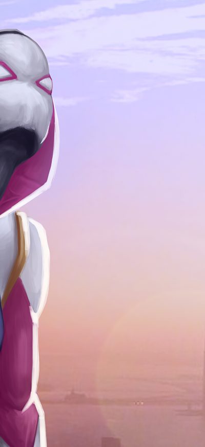 Fond d'écran iPhone 2020 Spider Gwen 4k Artwork