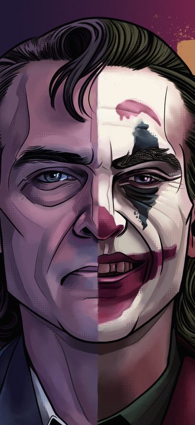 Fond d'écran Joker Madman sur iPhone