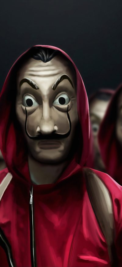 Fond d'écran iPhone 4k Money Heist Netflix