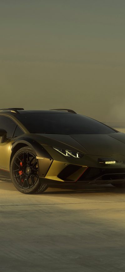 Fond d'écran iPhone Lamborghini Huracan Sterrato 2023