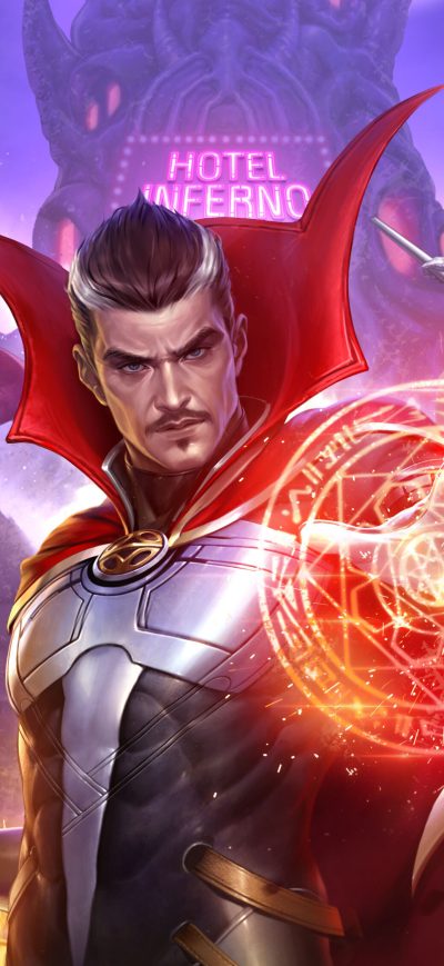 Fond d'écran iPhone Marvel Future Fight 2020 4k