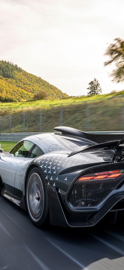 Fond d'écran iPhone Mercedes AMG One 2023