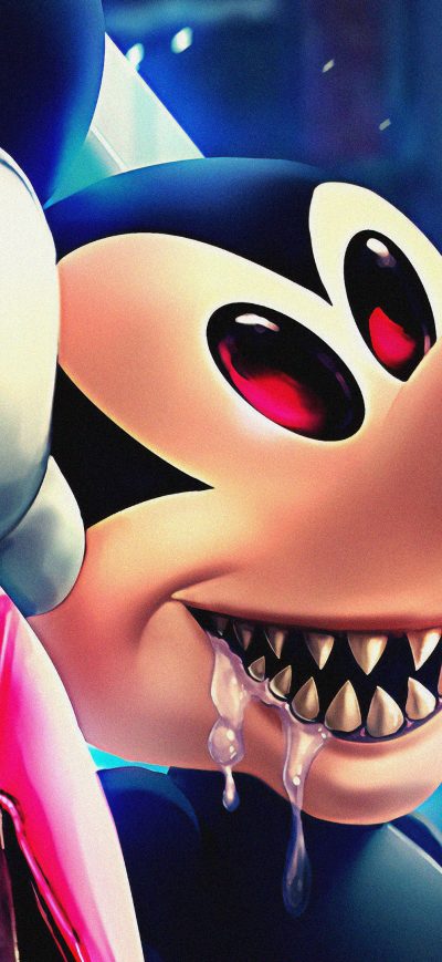 Fond d'écran iPhone Disney Evil Mickey