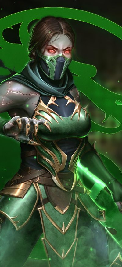 Fond d'écran iPhone Jade Mortal Kombat 11 4k