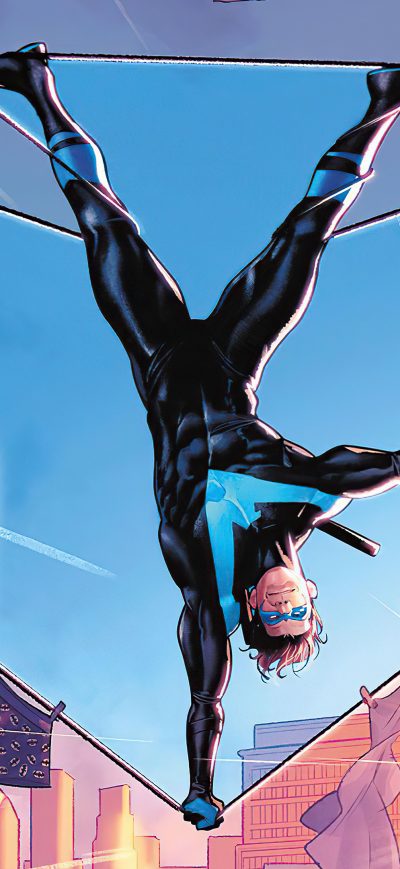 Fond d'écran iPhone Nightwing 80 Variant Cover 4k