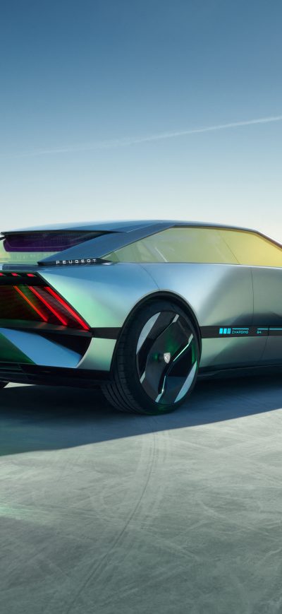 Fond d'écran iPhone 2023 Peugeot Inception Concept 10k
