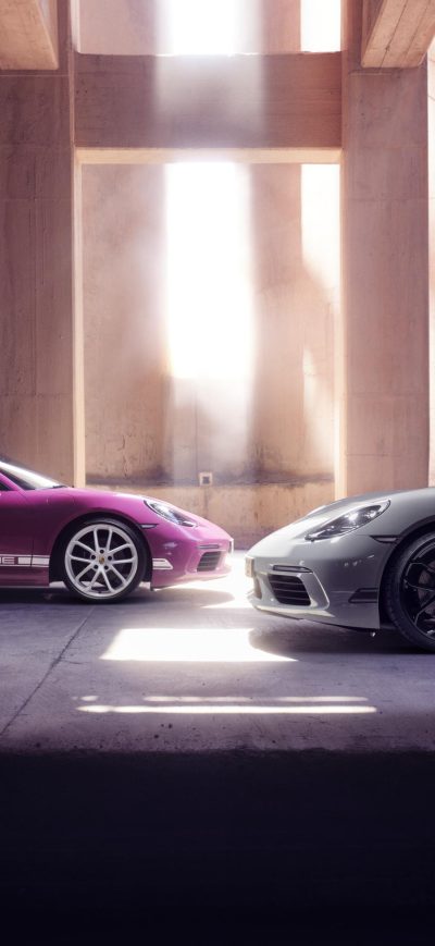Fond d'écran iPhone Porsche 718