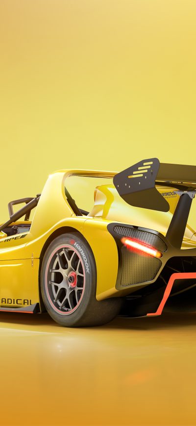 Fond d'écran 2023 Radical SR3 3XR Rear sur iPhone