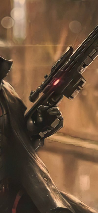 Fond d'écran iPhone Red Hood From Knighmare 4k