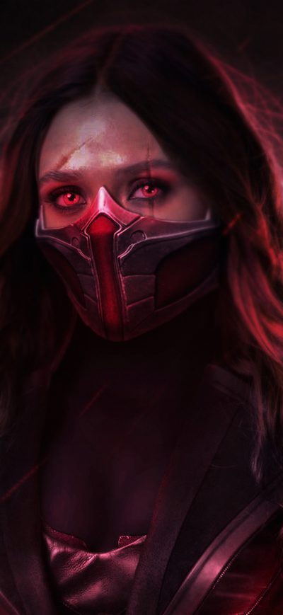 Fond d'écran iPhone Scarlet Witch 4k New