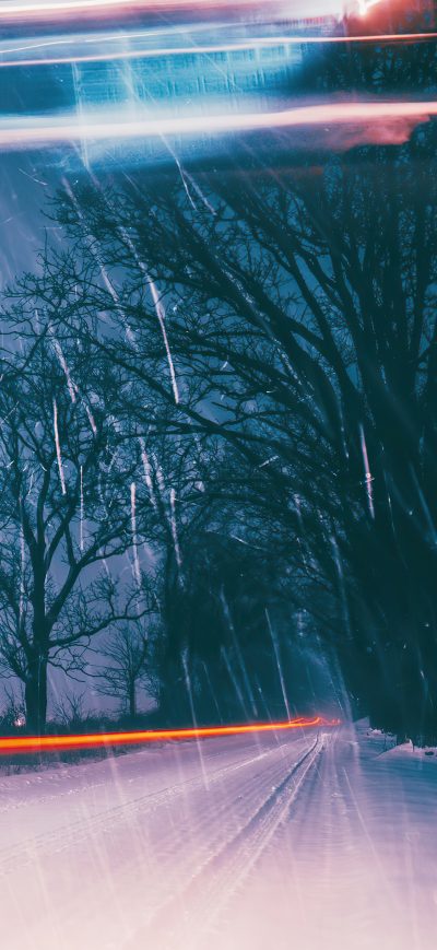 Fond d'écran iPhone Snow Storm Photography 4k