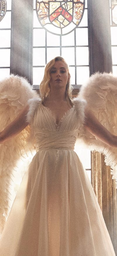 Fond d'écran iPhone Sophie Turner Harpers Bazar Uk Photoshoot
