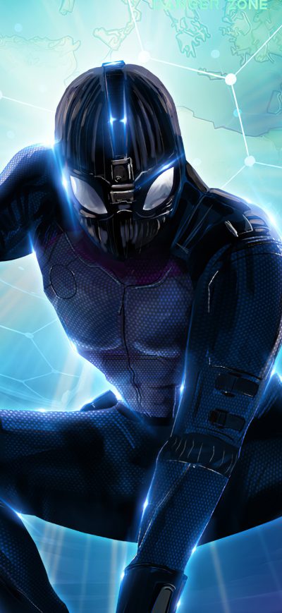 Fond d'écran iPhone Black Spider Man Artwork