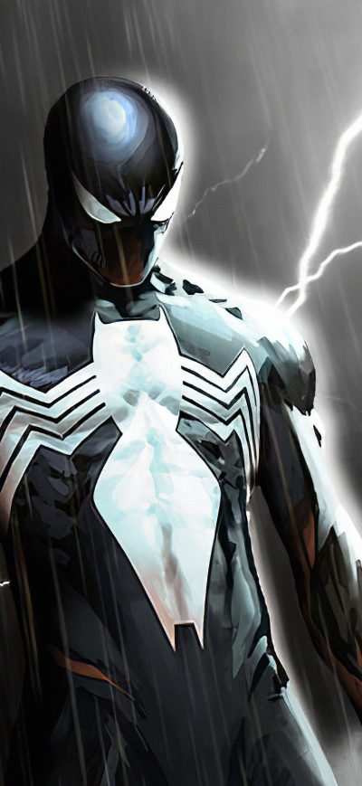 Fond d'écran iPhone Spiderman Venom