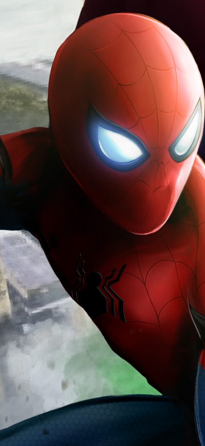 Fond d'écran iPhone Spider Man In London Artwork