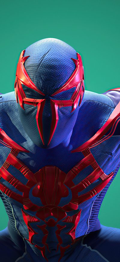 Fond d'écran iPhone Spider Man 2099 4k Art