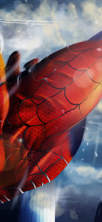 Fond d'écran iPhone Spiderman Coming Closeup