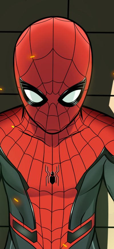 Fond d'écran iPhone Spiderman Shadow