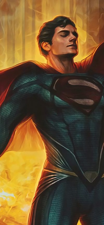 Fond d'écran iPhone Man Of Steel Art 4k
