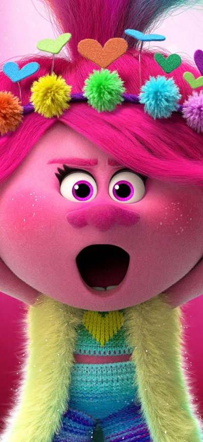Fond d'écran iPhone Trolls World Tour 4k 2020