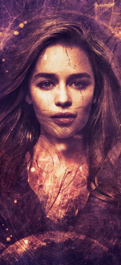 Fond d'écran iPhone Emilia Clarke As Daenerys Targaryen Art
