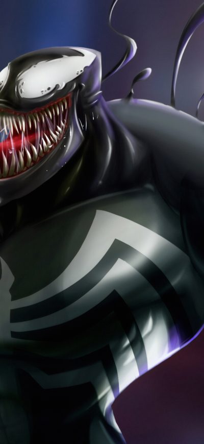 Fond d'écran iPhone Venom Newart 4k
