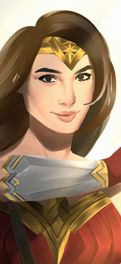 Fond d'écran iPhone Wonder Woman 1984 Comic Heroes 4k