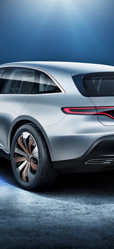 Fond d'écran iPhone Mercedes Benz EQ Electric Car Rear