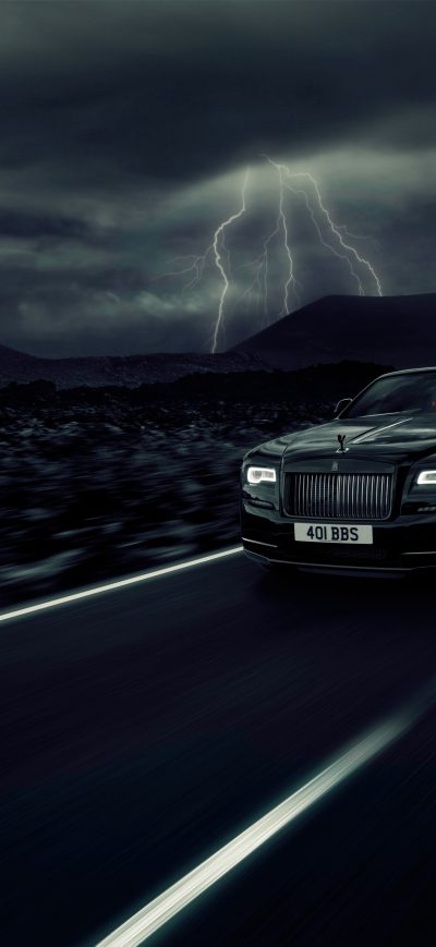 Fond d'écran iPhone 2017 Rolls Royce Dawn Black Badge