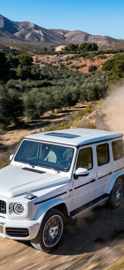 Fond d'écran Mercedes AMG G 63 2018 sur iPhone