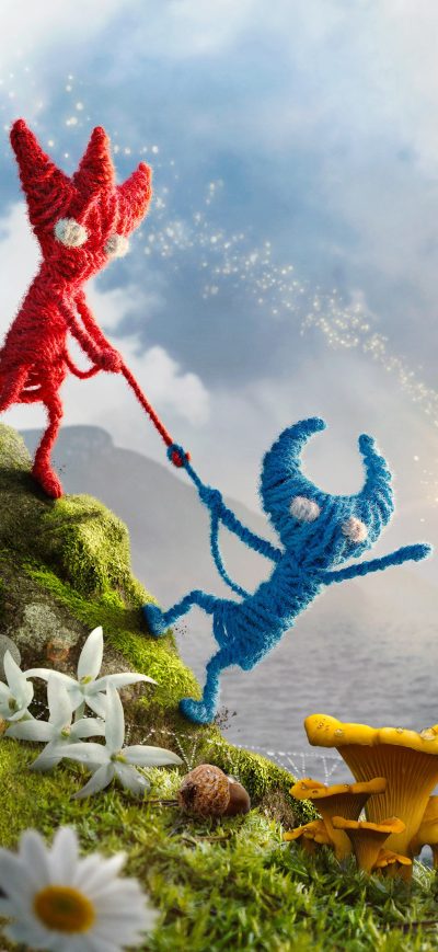 Fond d'écran Unravel 2 sur iPhone