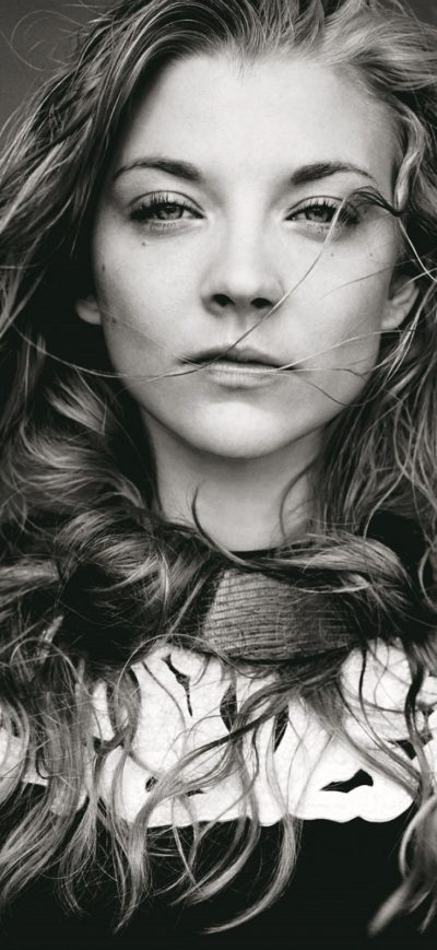 Fond d'écran iPhone Natalie Dormer Monochrome