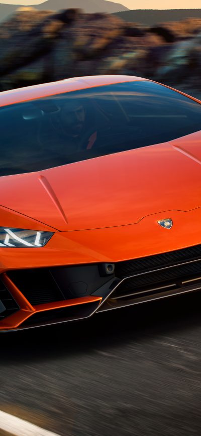 Fond d'écran iPhone Lamborghini Huracan EVO 8k