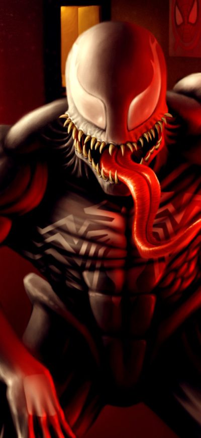 Fond d'écran iPhone Venom Art HD