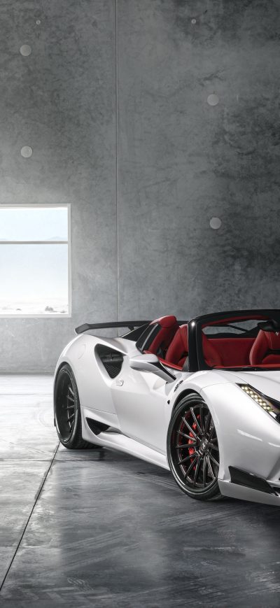 Fond d'écran iPhone Ferrari 488 8k 2018