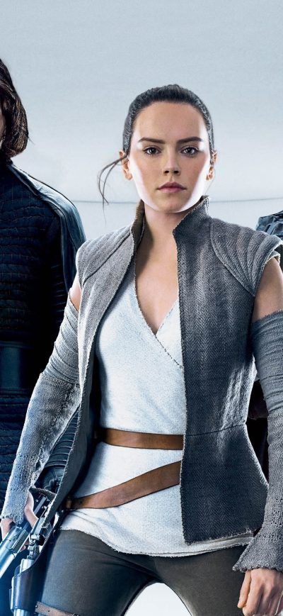 Fond d'écran iPhone Kylo Ren Rey Luke Skywalker In Star Wars The Last Jedi