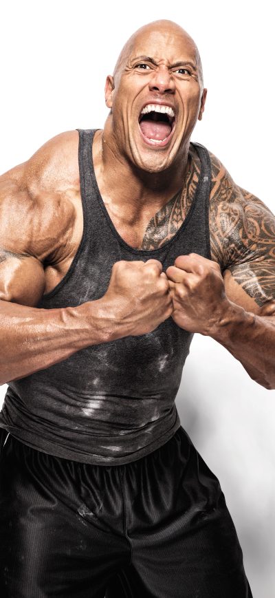 Fond d'écran iPhone Dwayne Johnson 2017 8k