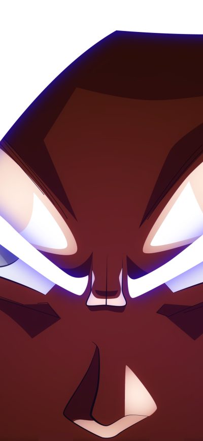 Fond d'écran Ultra Instinct Goku sur iPhone