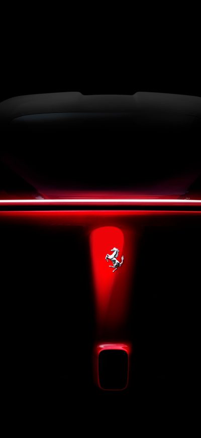 Fond d'écran iPhone La Ferrari 4k Rear Lights