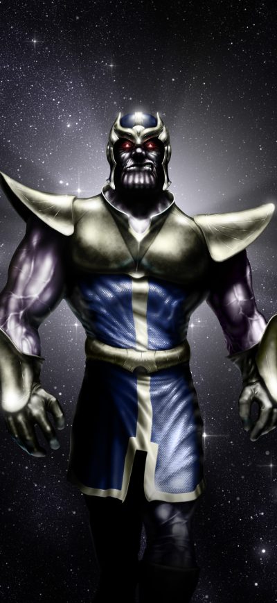 Fond d'écran iPhone Thanos Artwork