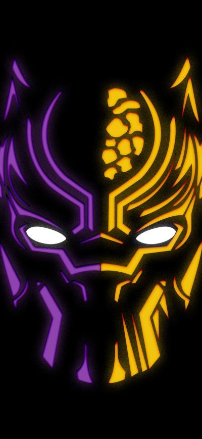 Fond d'écran iPhone Black Panther Illustration 4k