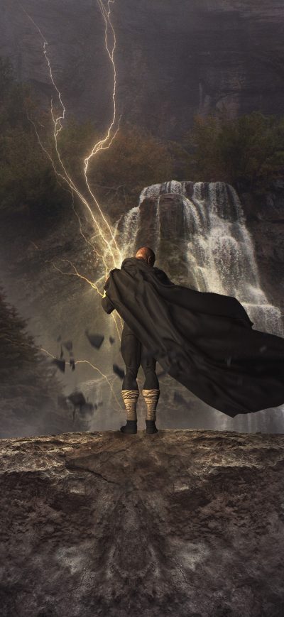 Fond d'écran iPhone Black Adam