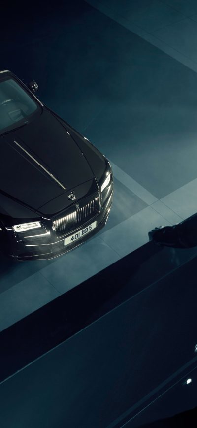 Fond d'écran iPhone Rolls Royce Dawn Black Badge 4k