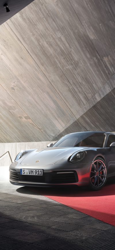 Fond d'écran iPhone Porsche 911 Front 4k