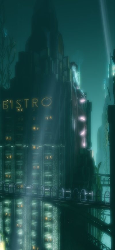 Fond d'écran iPhone BioShock Infinite Submarine Underwater