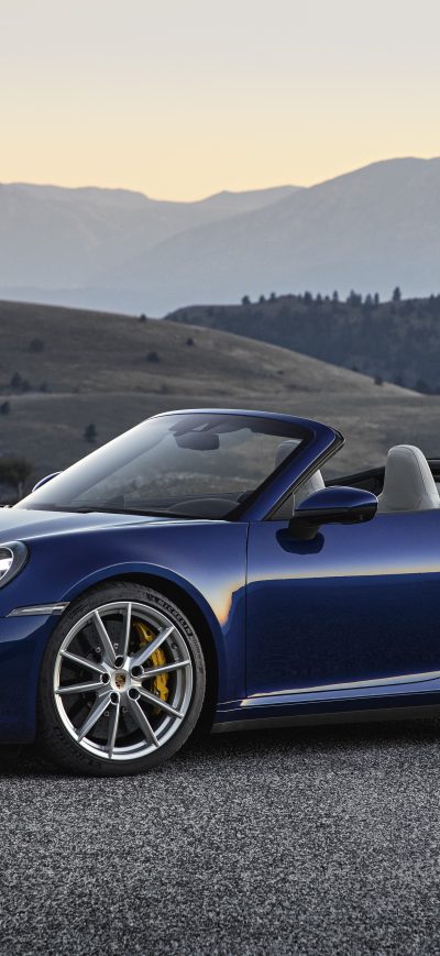 Fond d'écran iPhone 2019 Porsche 911 Carrera 4S Cabriolet